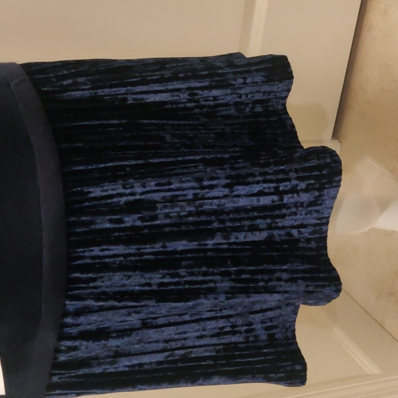 New! Vintage Retro Inspired The lines in between shirt/dress sz XS navy Cyber - Picture 9 of 9